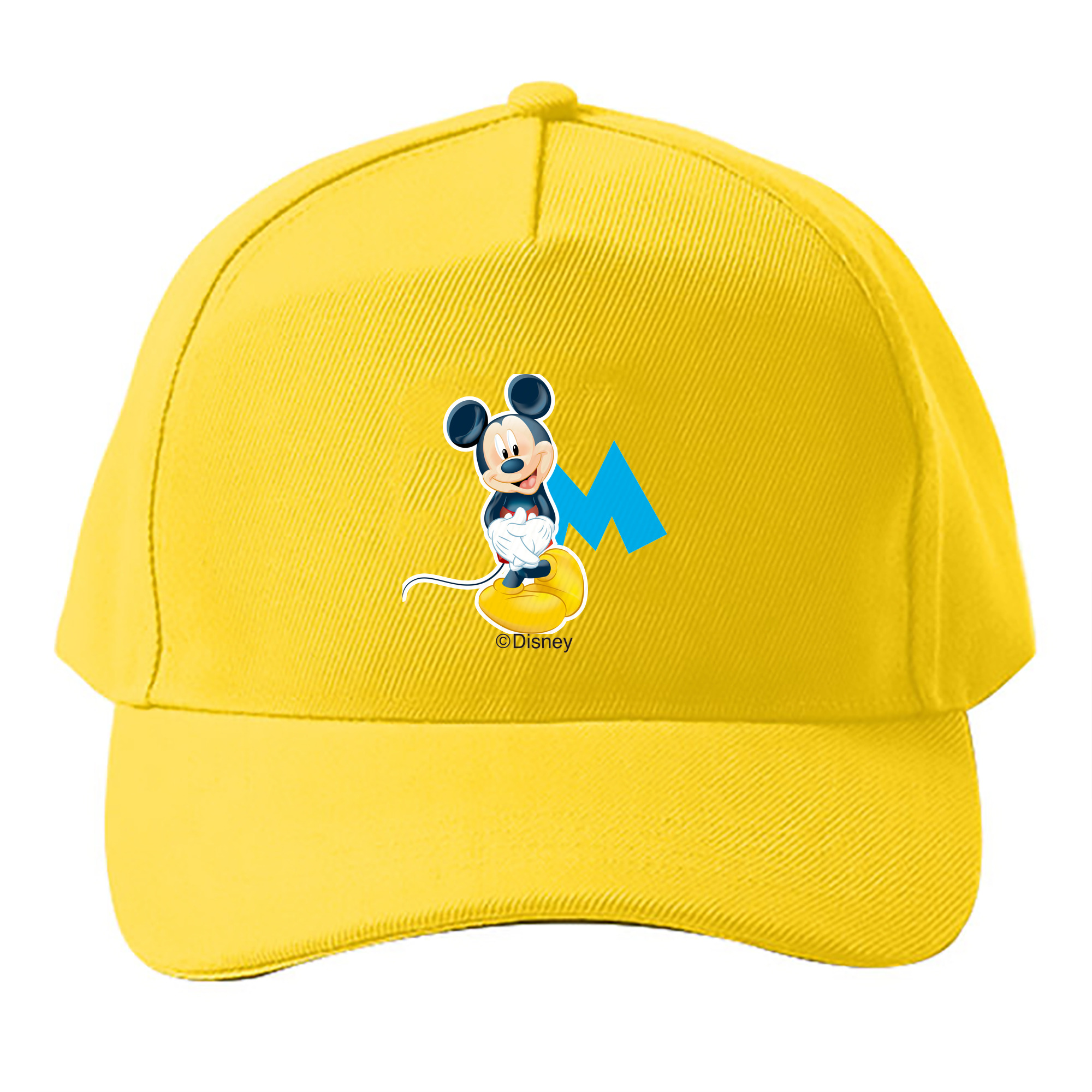 （画像用） ミッキーマウス Mickey Mouse ベースボールキャップ 綿100％ 男女兼用 帽子 スポーツ